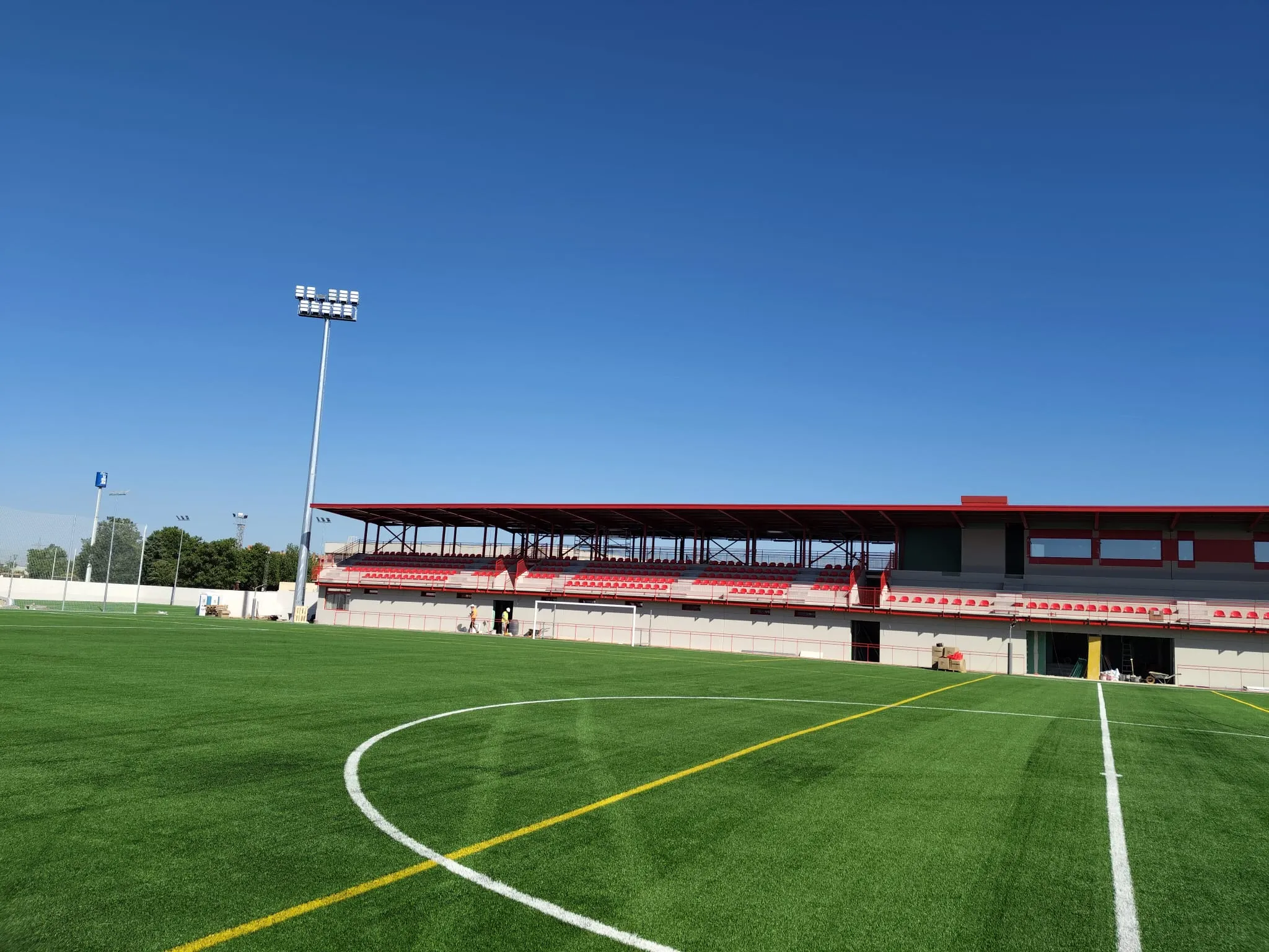 Stadium with stand installed by AIDAMAR INNOVA